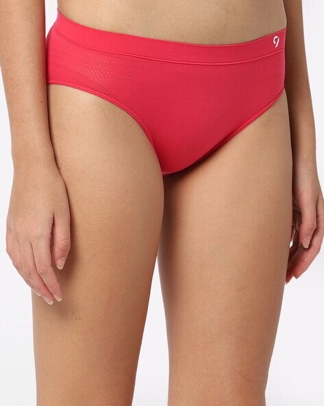 C9 Airwear Women Bikini Red Panty - Buy C9 Airwear Women Bikini Red Panty  Online at Best Prices in India