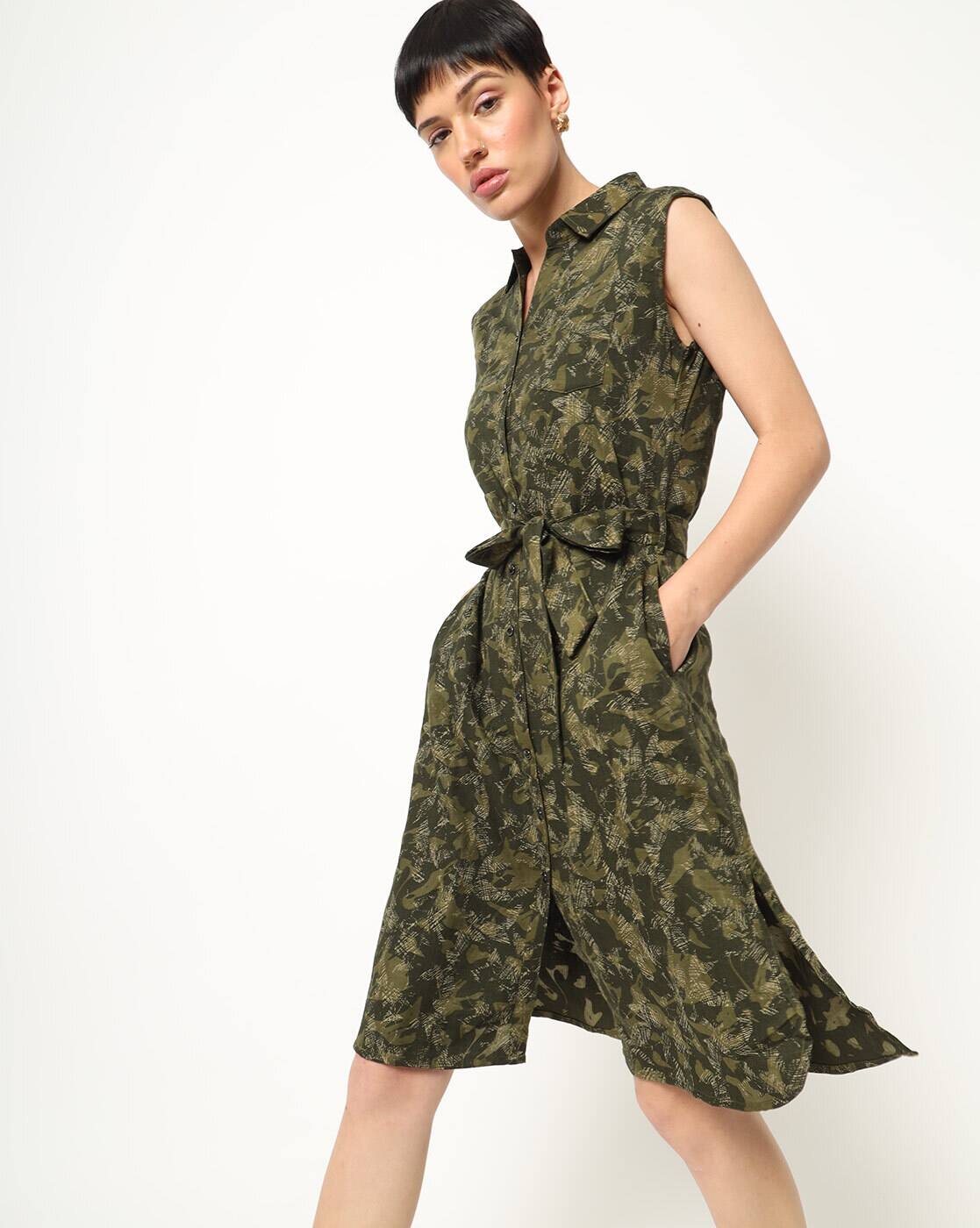 Green Dresses for Women by Deal Jeans 