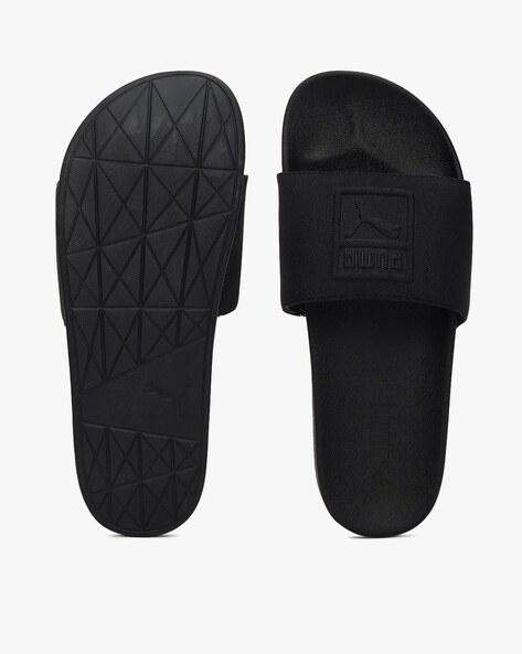 puma leadcat embossed slides