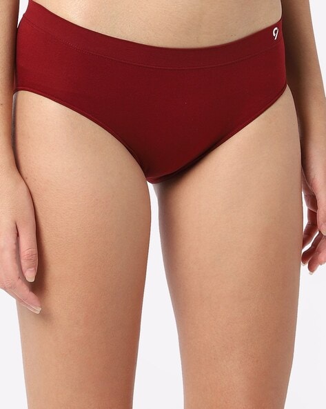 Women's Red Hipster Panties