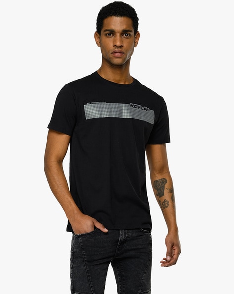 Buy Black Tshirts for Men by REPLAY Online