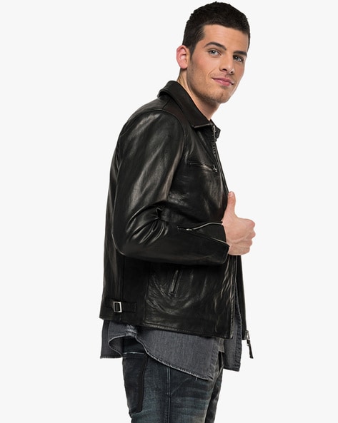 Blouson cuir chevignon jimmy hot sale