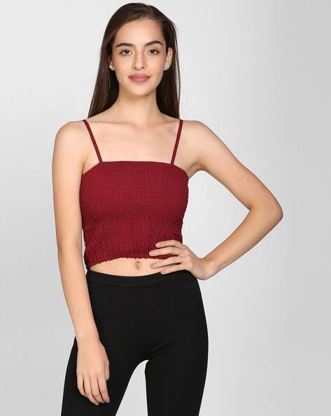 Buy Maroon Tops for Women by I LOVE SHE Online | Ajio.com