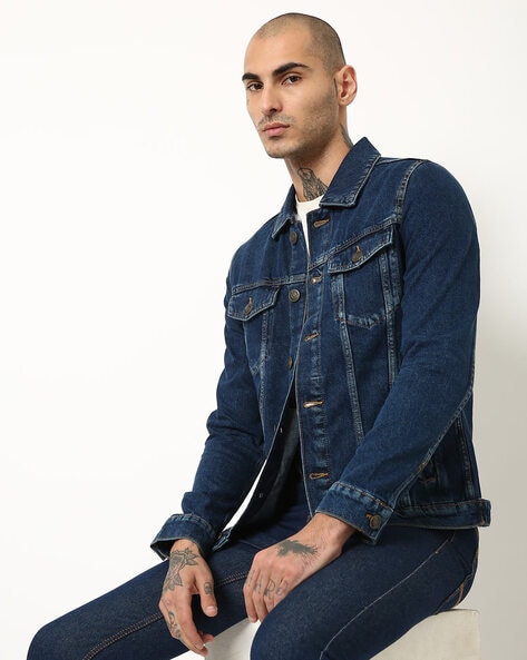 Jack and jones hot sale denim jacket india