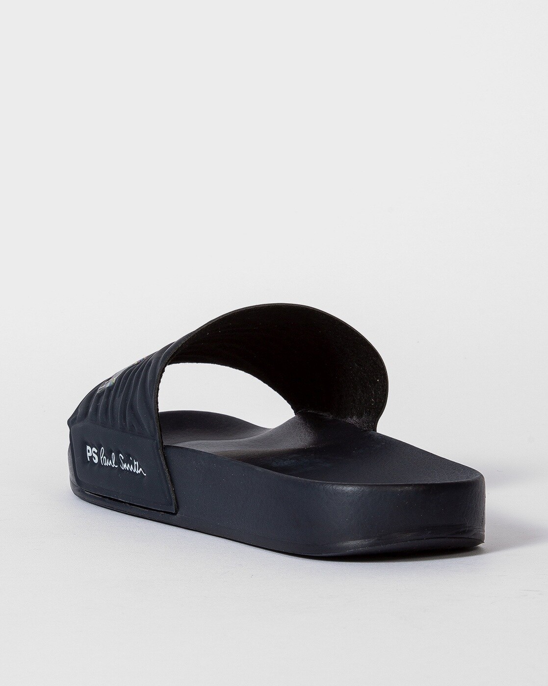 Buy PS PAUL SMITH Summit Slip On Sliders Navy Color Men AJIO LUXE