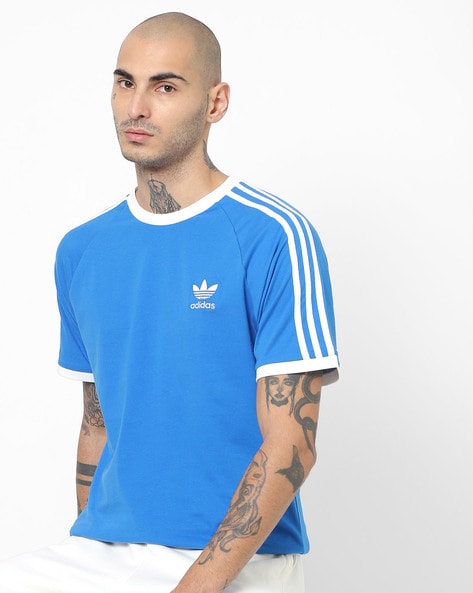 Buy Blue Tshirts Adidas Originals | Ajio.com