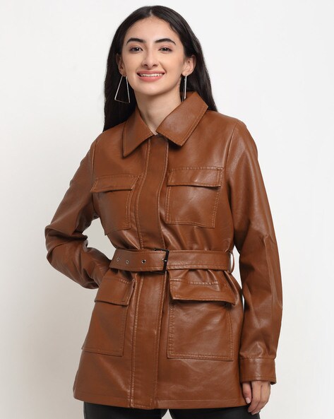 brown jacket cheap