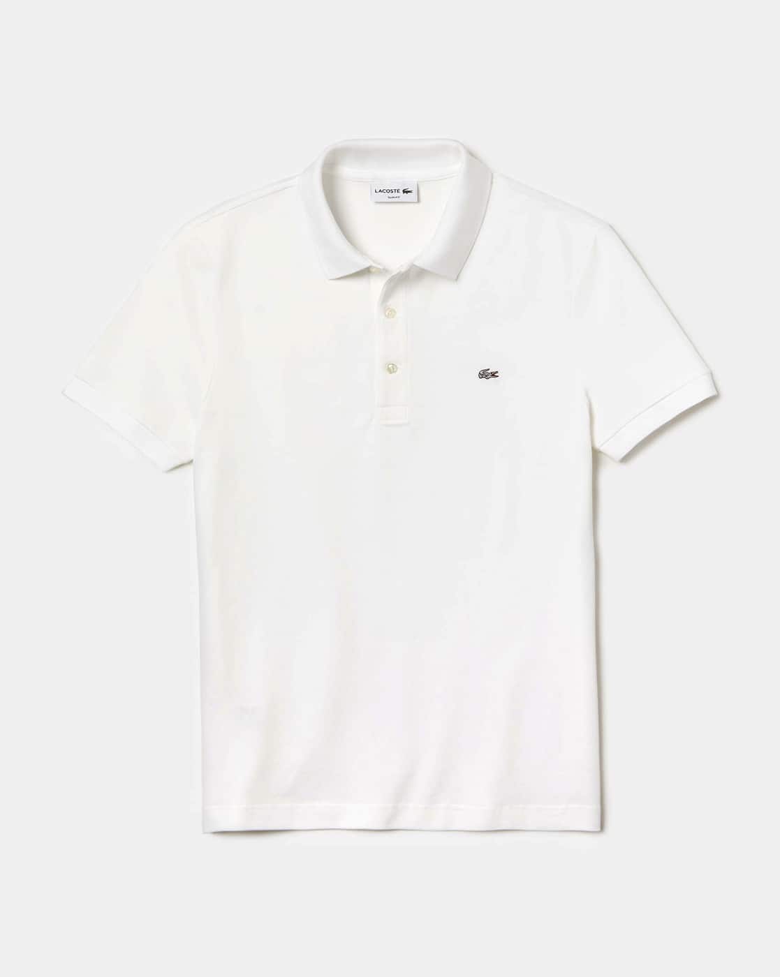 black and white lacoste polo