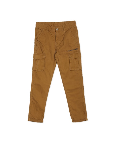 Cherokee Boys 5 pocket Denim Blue Jeans - Adjustable Waist - Straight Leg -  Size 7 - Walmart.com