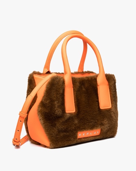 Buy Red and White Fox Fur Bag, Real Fox Fur Handbag, Shoulder Bag,clutch,  Birkin, Handmade Online in India - Etsy