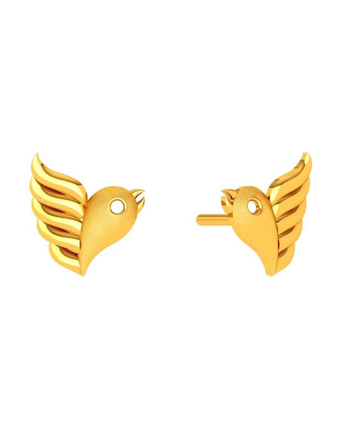 GOLD BIRD EARRINGS – THE REBIRTH OF THE PRINCESS