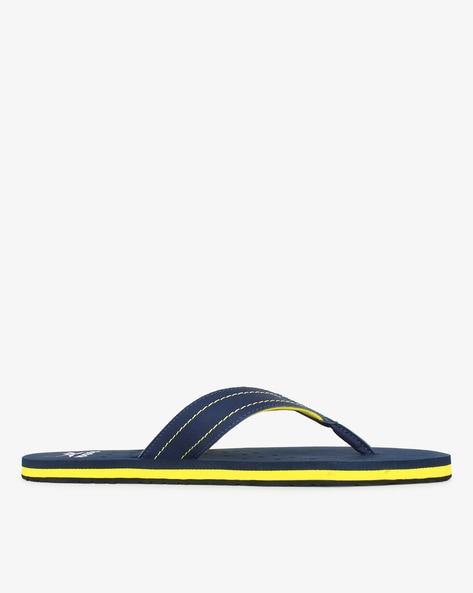 Buy Navy Flip Flop Slippers for Men by Reebok Online Ajio