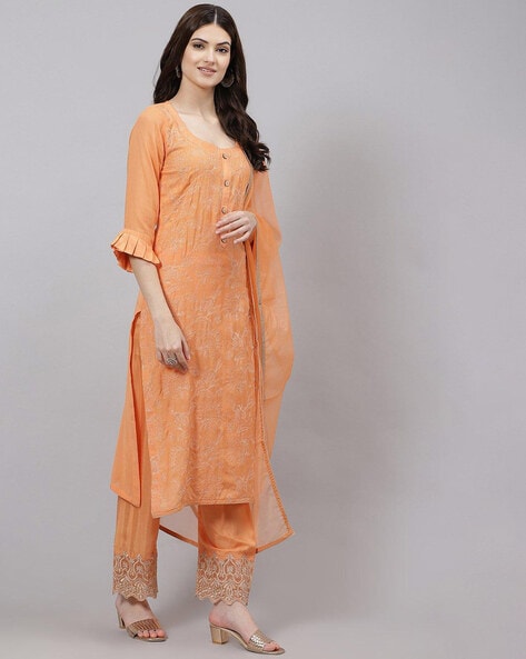 biba unstitched salwar suit