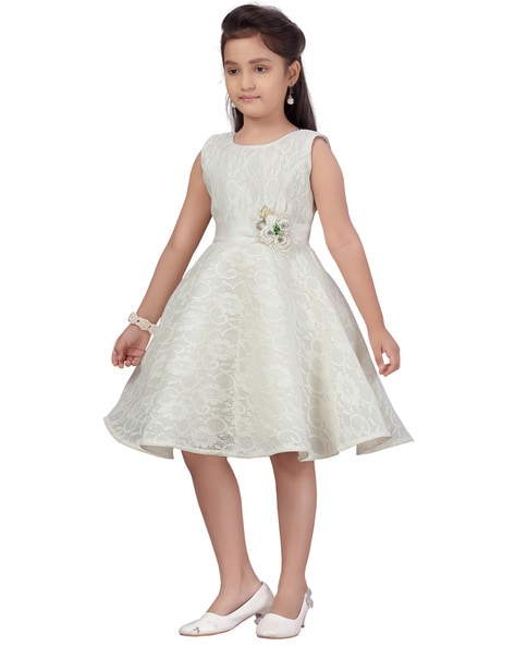 white dresses for girls indian