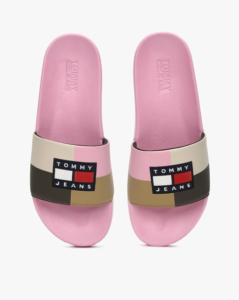 Tommy hilfiger 2025 colorful slides