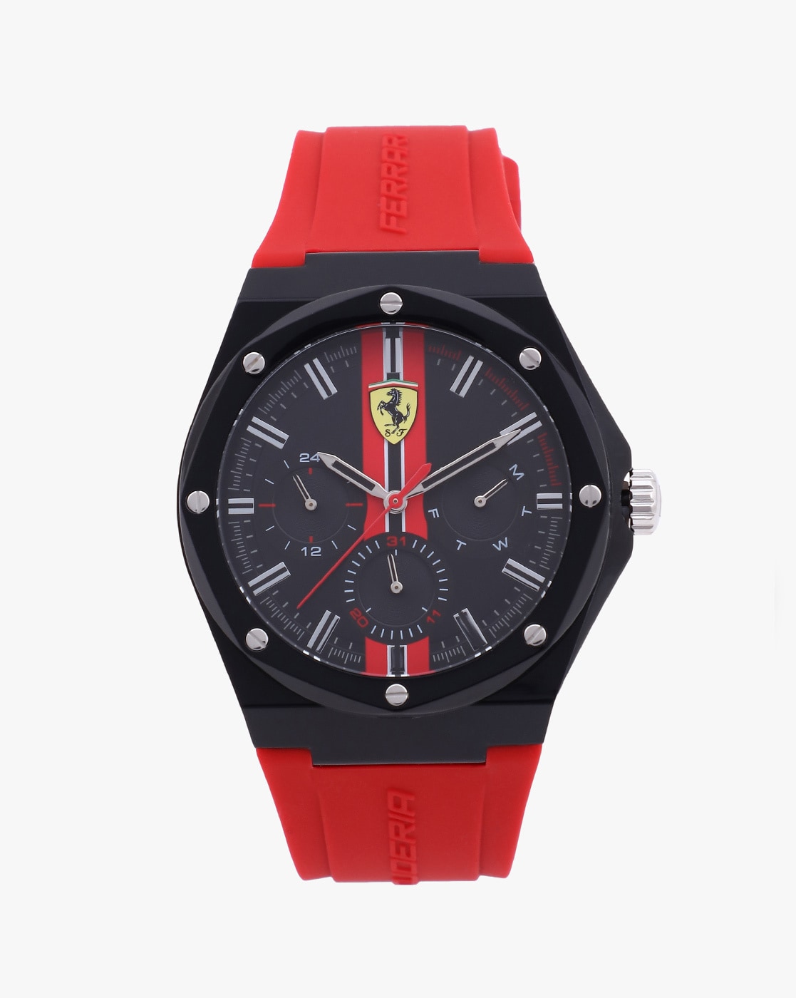 Scuderia Ferrari Men's 0830867 Aspire 44mm Quartz Watch - Walmart.com