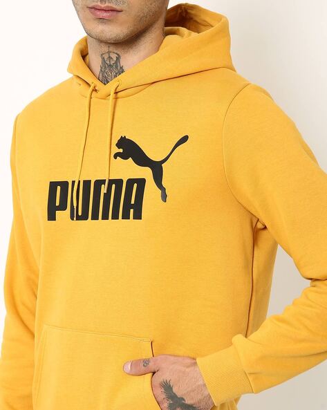 Leeg de prullenbak kroeg intelligentie Buy Yellow Sweatshirt & Hoodies for Men by Puma Online | Ajio.com
