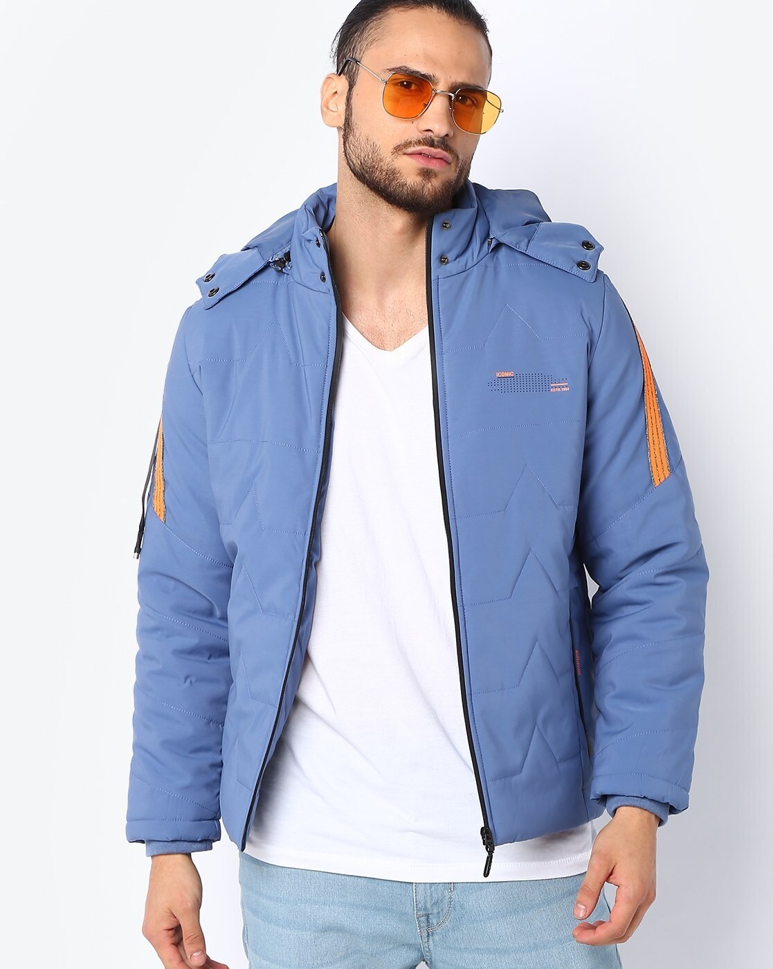 Buy Gold Jackets & Coats for Men by Fort Collins Online | Ajio.com