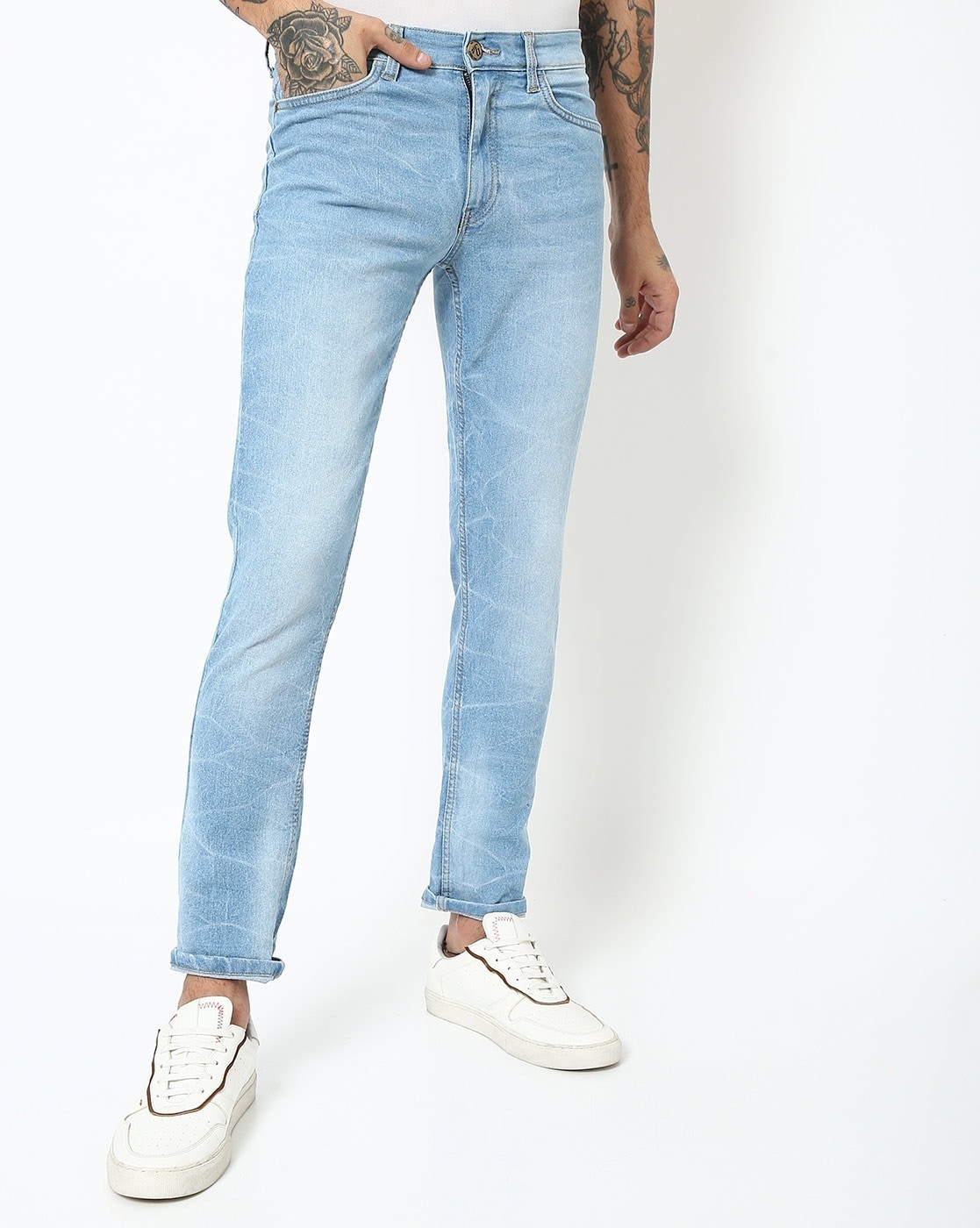 indian blue jeans slim fit