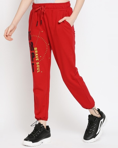 Women Graphic Printed Full Length Track Pant