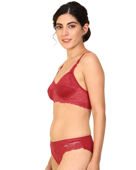 Buy Red Lingerie Sets for Women by In curve Online Ajio