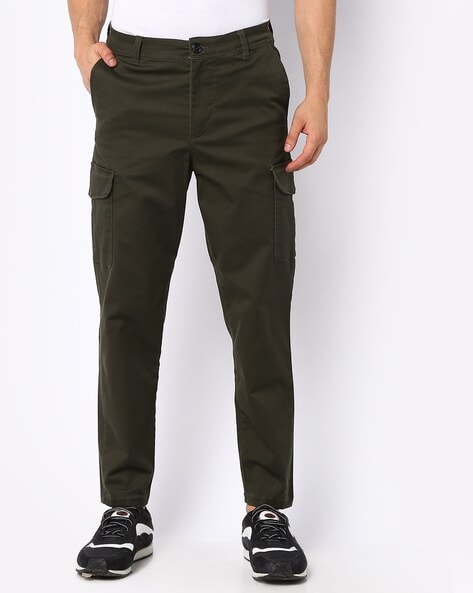 cargo pants slim tapered fit