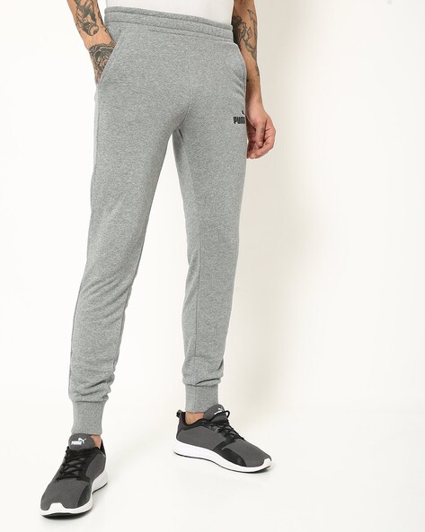 Buy Puma Dark Grey Printed Trackpants for Men Online @ Tata CLiQ