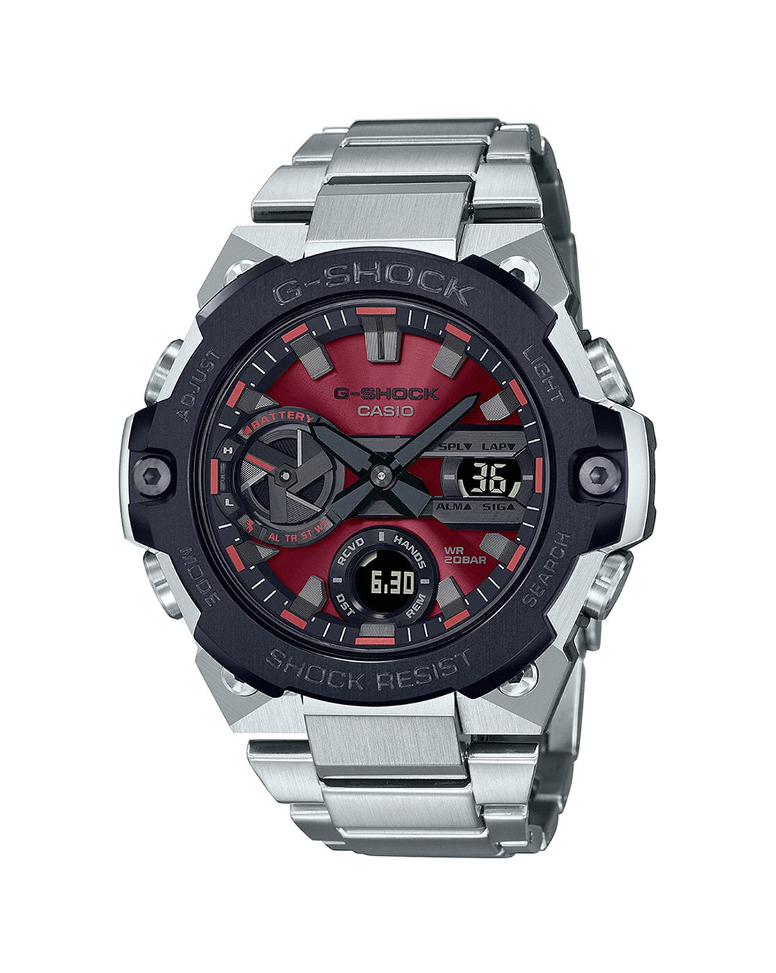 g shock metal strap