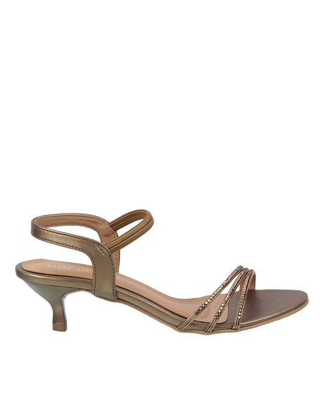 Terrazzo Leather High-Heel Sandal | Banana Republic | Bronze high heels, Sandals  heels, High heel sandals
