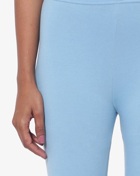 Buy Blue Leggings for Women by De Moza Online