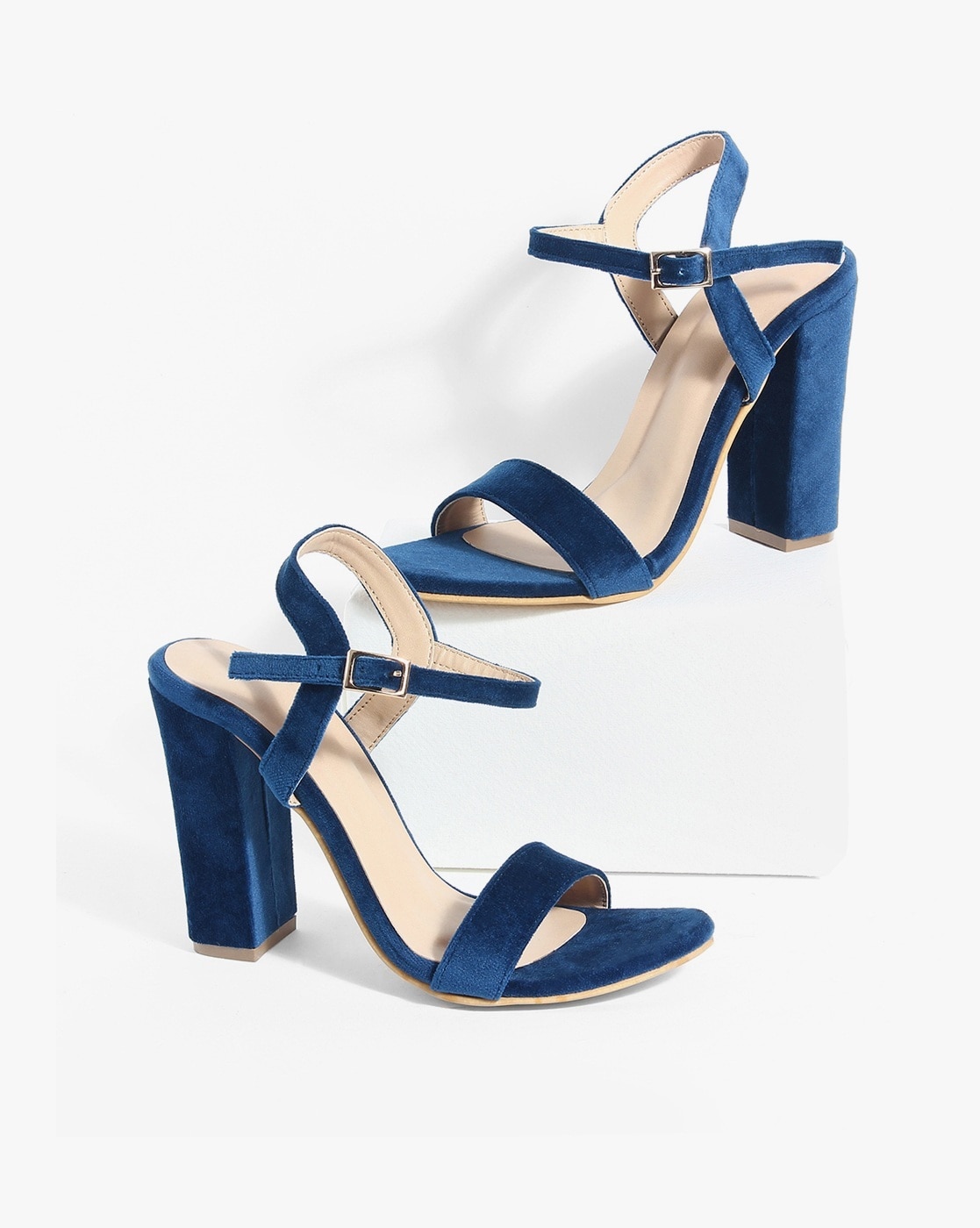 Buy Women Blue Casual Heels Online - 729832 | Allen Solly-gemektower.com.vn