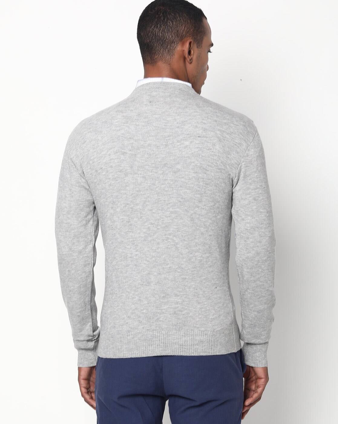 Buy Grey Sweaters & Cardigans for Men by NETPLAY Online
