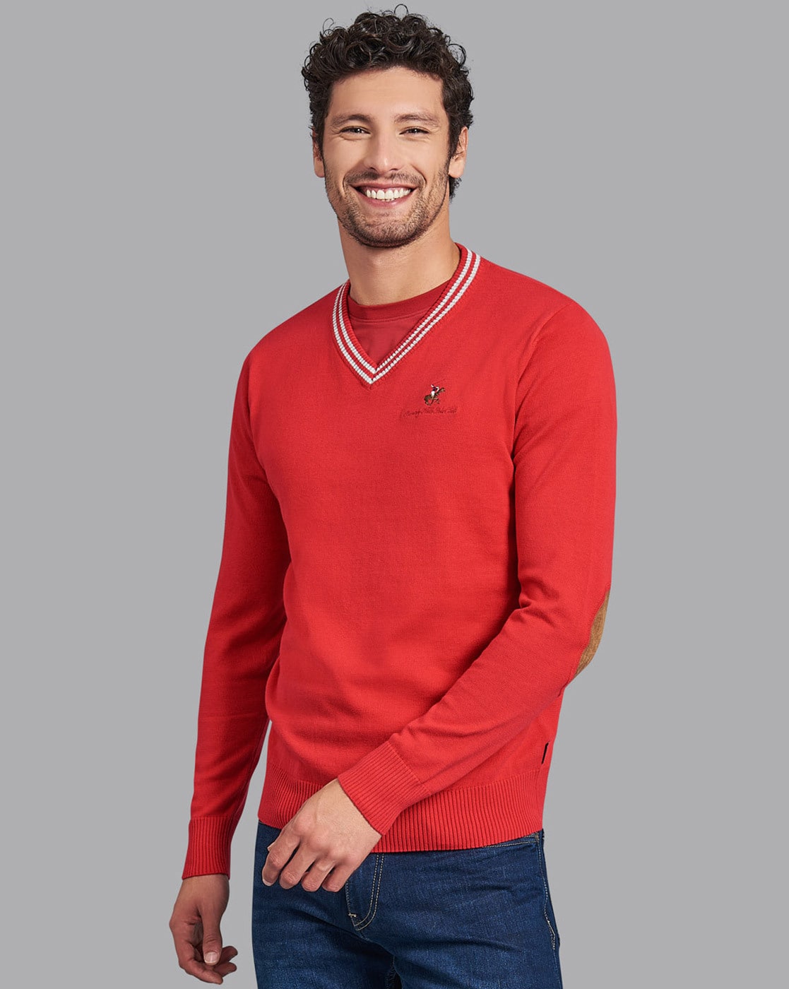 Buy Red Sweaters & Cardigans for Men by Beverly Hills Polo Club Online |  