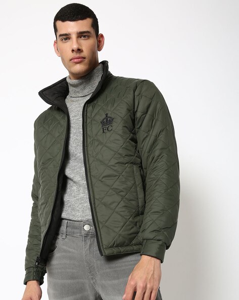 Buy French Connection Mens Utility Jacket Khaki