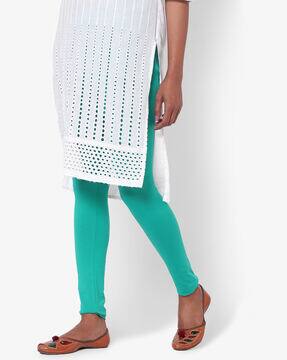 Buy Black Leggings for Women by AVAASA 