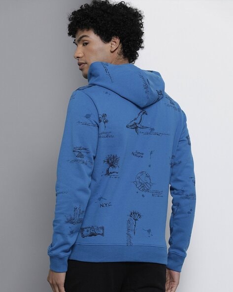 Buy Blue Sweatshirt & Hoodies for Men by The Indian Garage Co Online