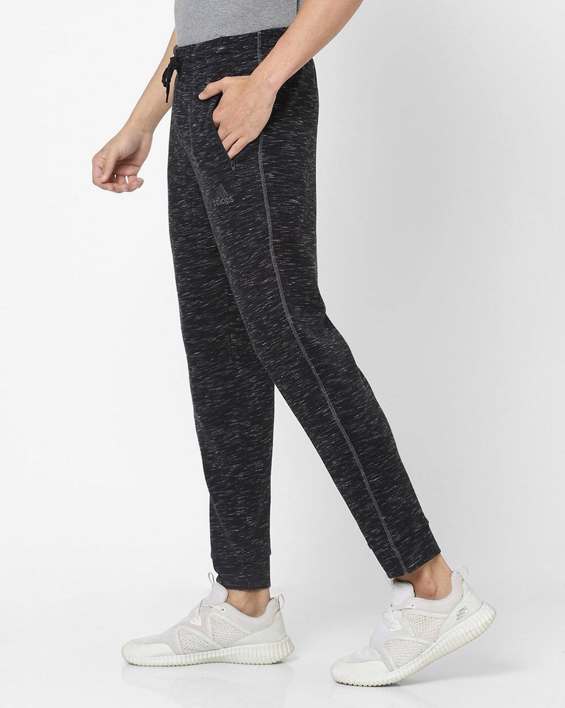 Buy Black Track Pants for Men by ADIDAS 