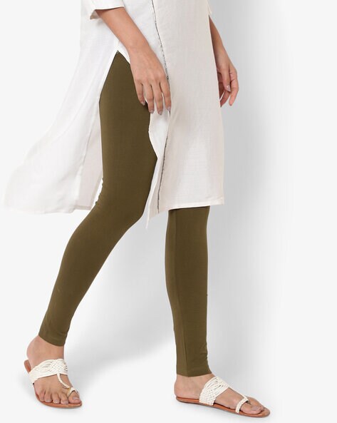 Buy Blue Leggings for Women by De Moza Online