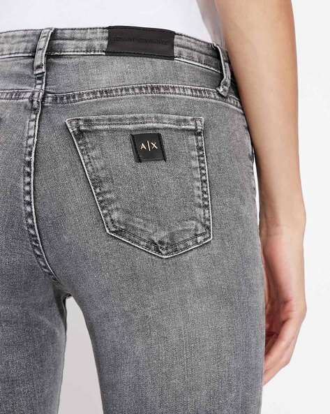 Buy Grey Jeans Jeggings for Women by ARMANI EXCHANGE Online