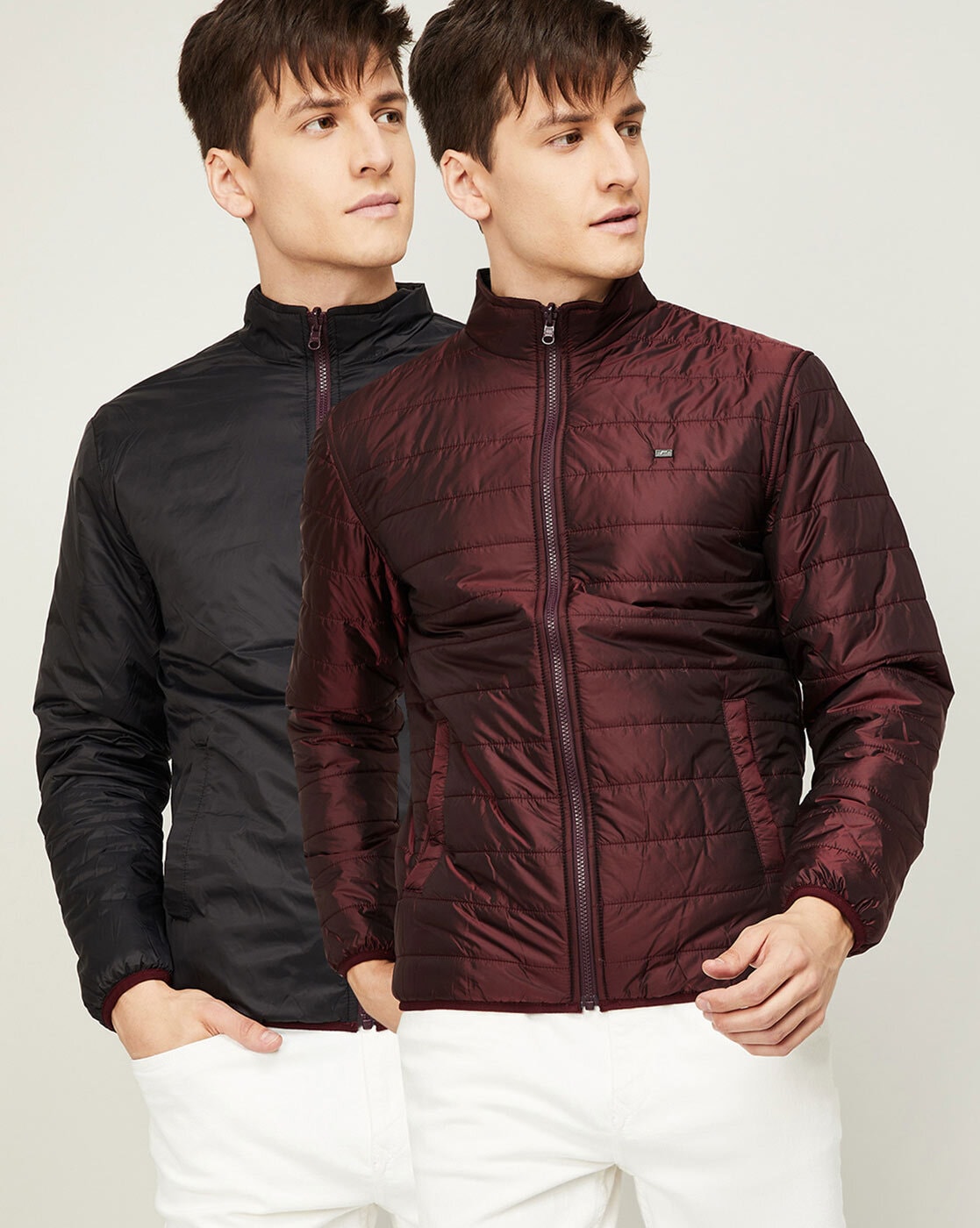 Buy Black Jackets & Coats for Men by Red chief Online | Ajio.com