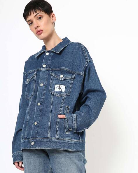 Buy Calvin Klein Jeans REGULAR 90s DENIM JACKET - Blue | NLYMAN