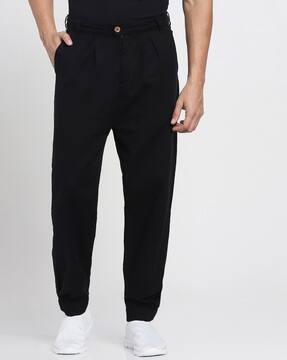 Buy Black Trousers \u0026 Pants for Men by 