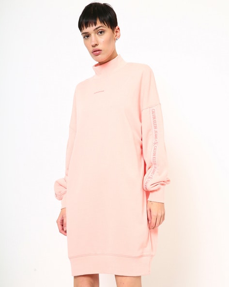 Buy Pink Dresses for Women Klein Jeans Online | Ajio.com