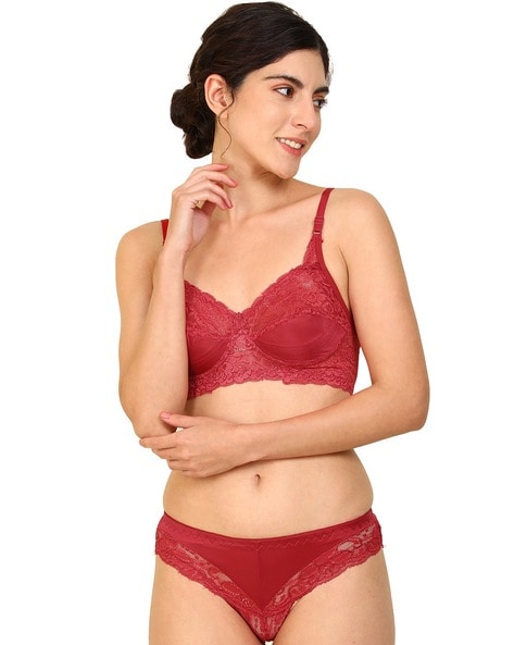Buy Red Lingerie Sets for Women by In-curve Online
