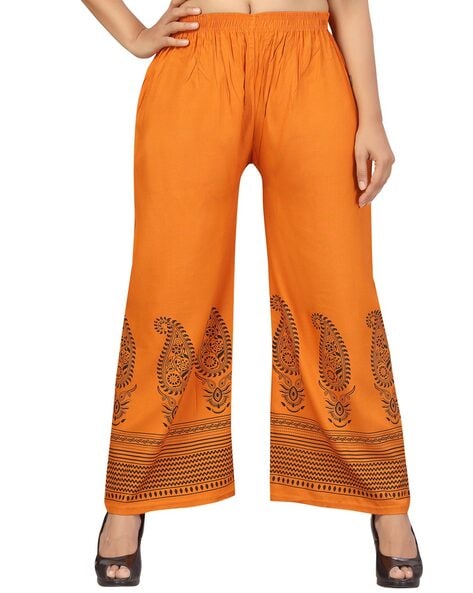 Paisley Printed Plazoo Pant Price in India