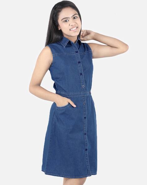 Best Offers on Denim dresses upto 20-71 
