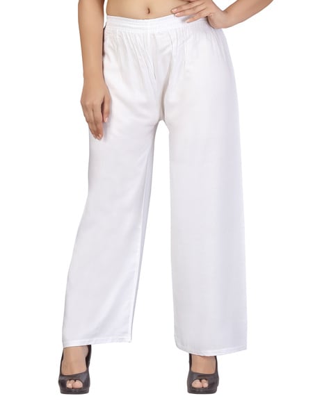 Solid Palazzo Pant Price in India