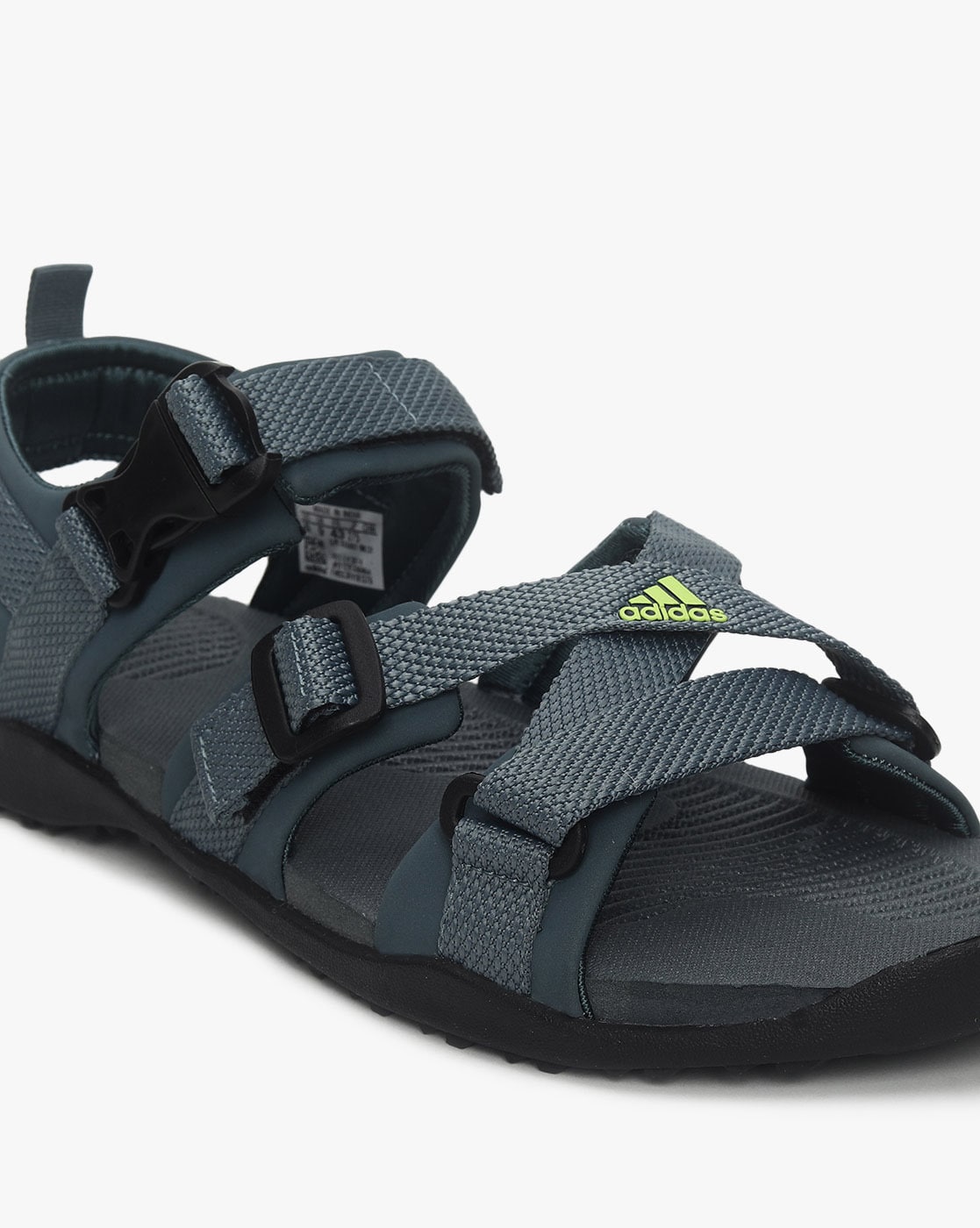 Buy ADIDAS Men Black GLADI Sports Sandals - Sports Sandals for Men 8615839  | Myntra