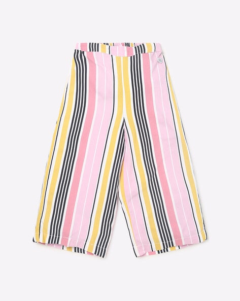 Pepe Jeans Striped Flat-Front Trousers