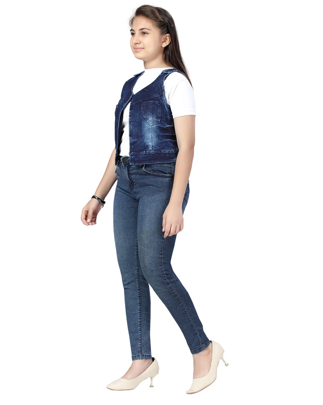Buy BuyNewTrend Women Light Blue Denim Jacket Online at Best Prices in  India - JioMart.